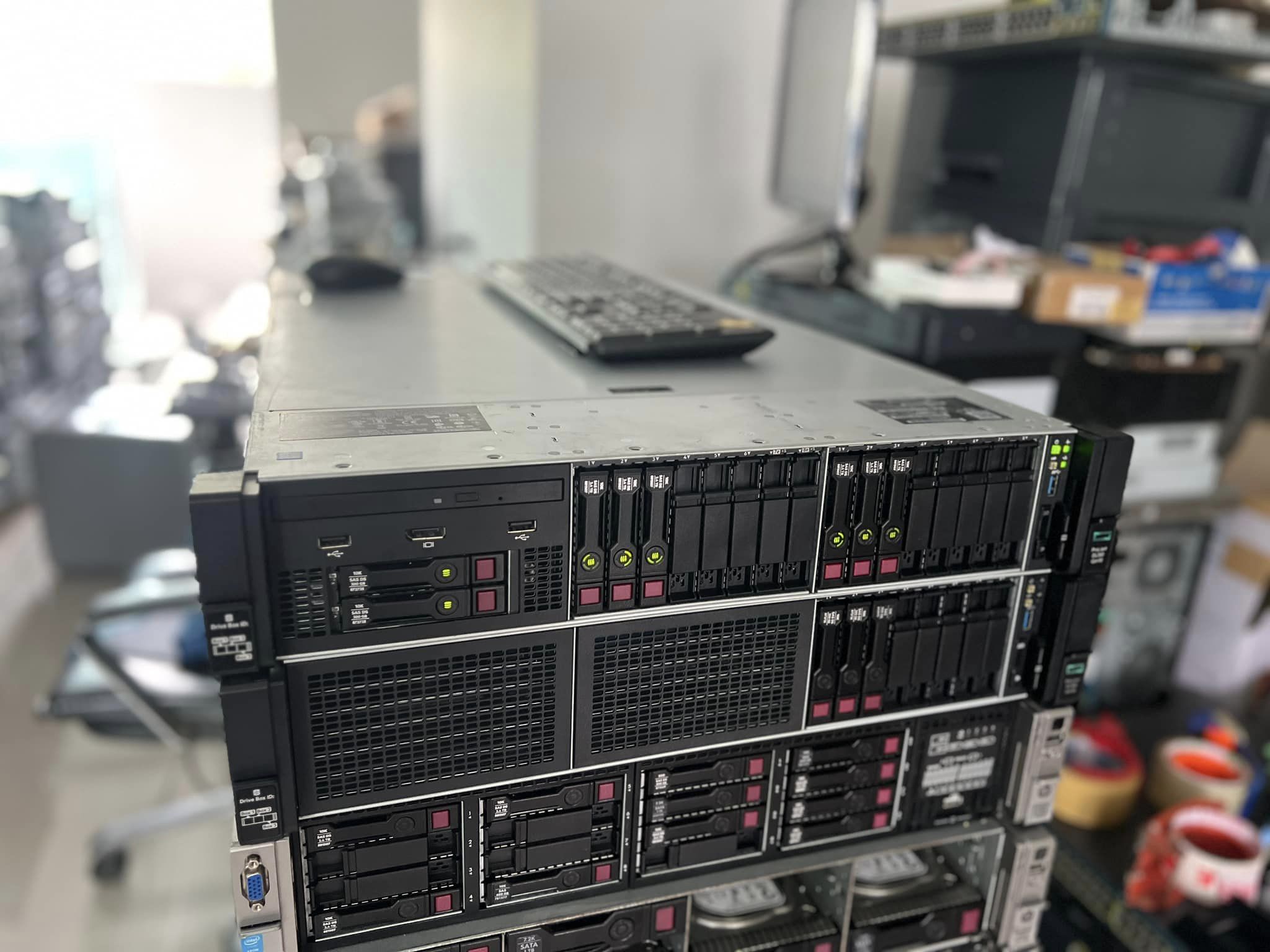 server hp dl380 gen10 2cpu 256gb 40Cores 80Threads ประกัน 3 เดือน เอชพีเซิร์ฟเวอร์มือสองพร้อมใช้งาน