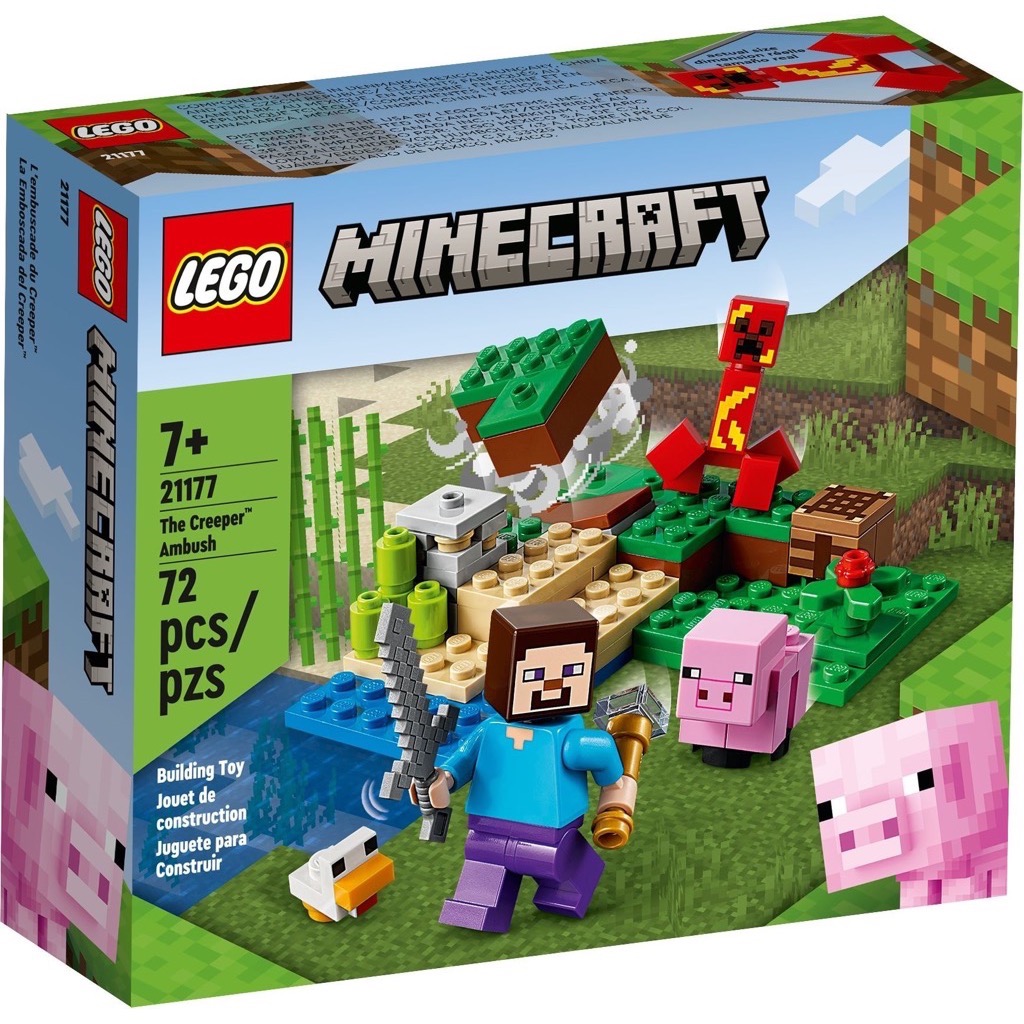 เลโก้ LEGO Minecraft 21177 The Creeper Ambush