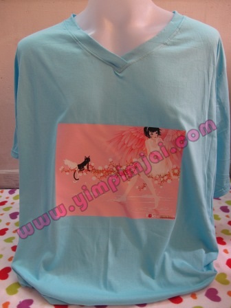 เสื้อยืดไซส์ใหญ่ 58 นิ้ว