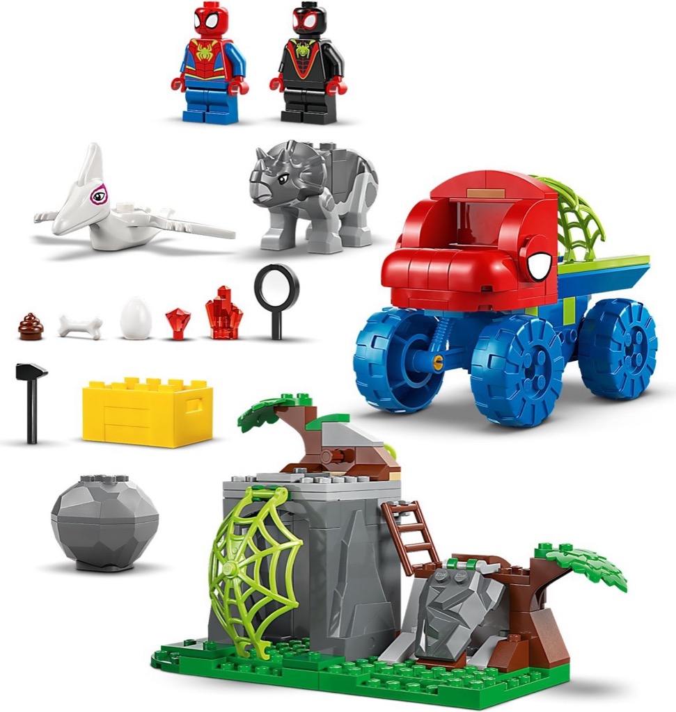 เลโก้ LEGO Super Heroes 11199 Team Spidey Dino Crawler Rescue