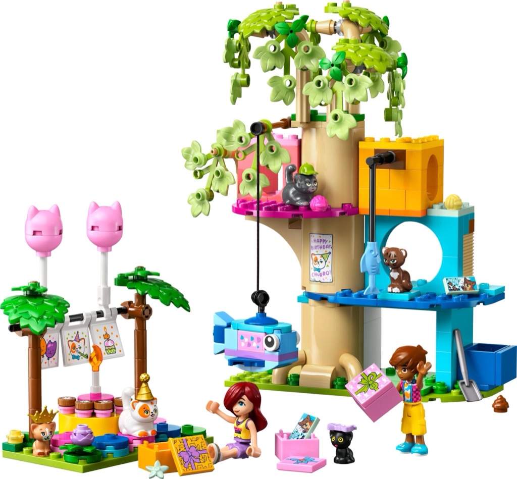 เลโก้ LEGO Friends 42666 Cat Birthday Party & Tree House