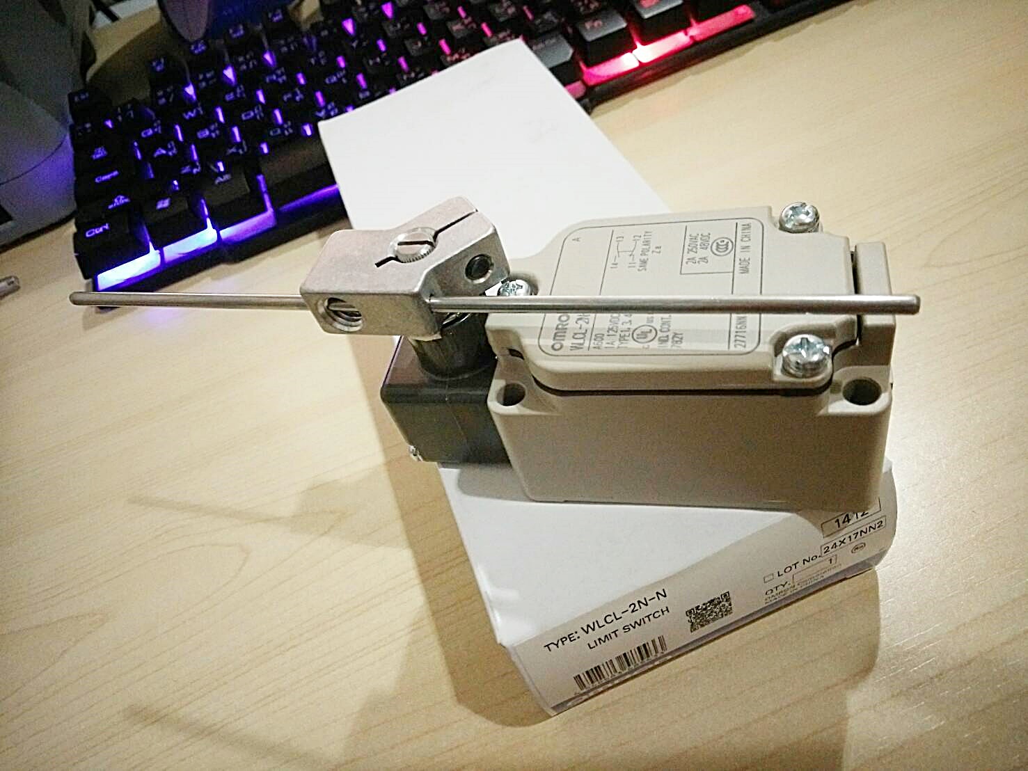 Limit Switch WLCL-2N-N เดิม WLCL-2N