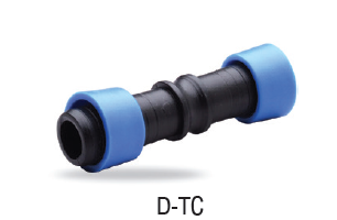 D-TC ข้อต่อตรงเทปน้ำหยด