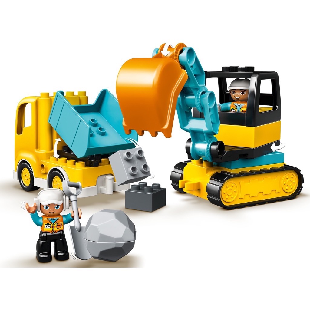 เลโก้ LEGO Duplo 10931 Truck & Tracked Excavator