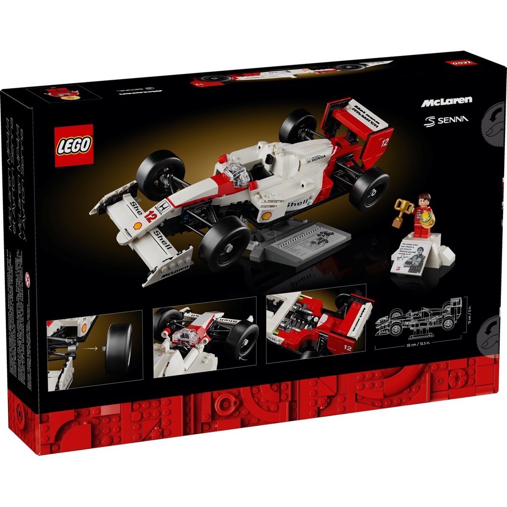เลโก้ LEGO Exclusives 10330 McLaren MP4/4 & Ayrton Senna