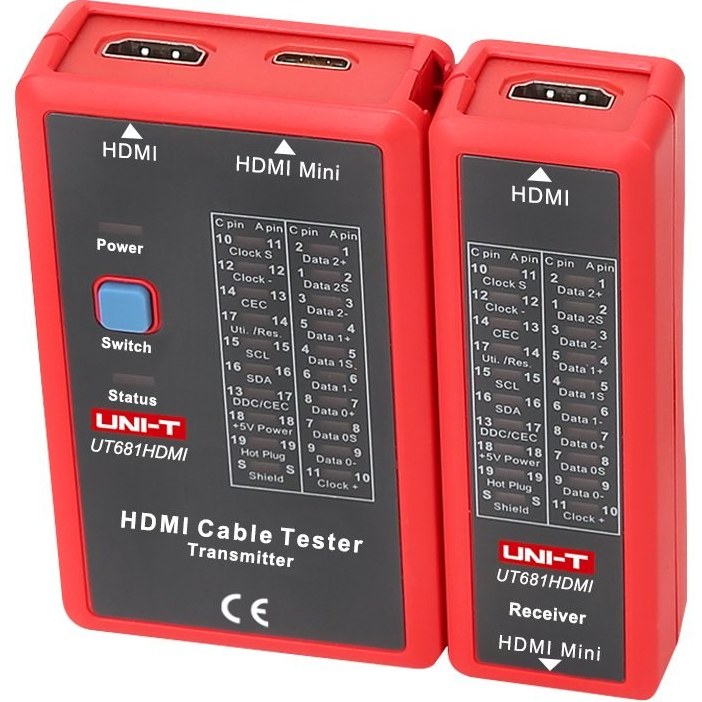 UNI-T UT681HDMI Cable Tester HDMI/Mini-HDMI