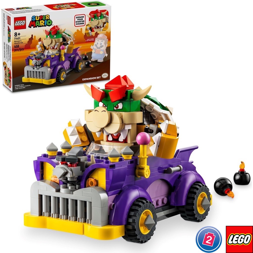 เลโก้ LEGO Super Mario 71431 Bowser's Muscle Car