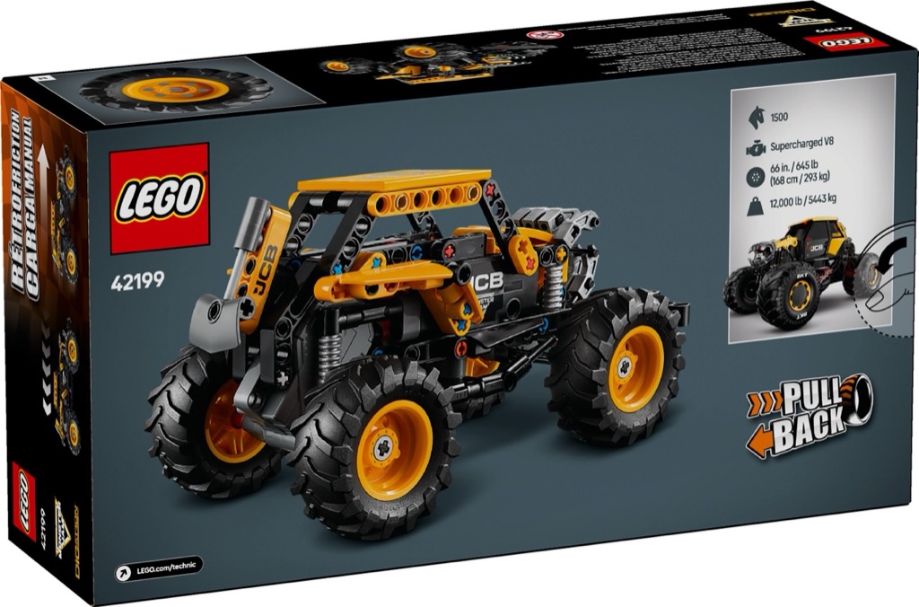 เลโก้ LEGO Technic 42199 Monster Jam™ DIGatron™ Pull-Back