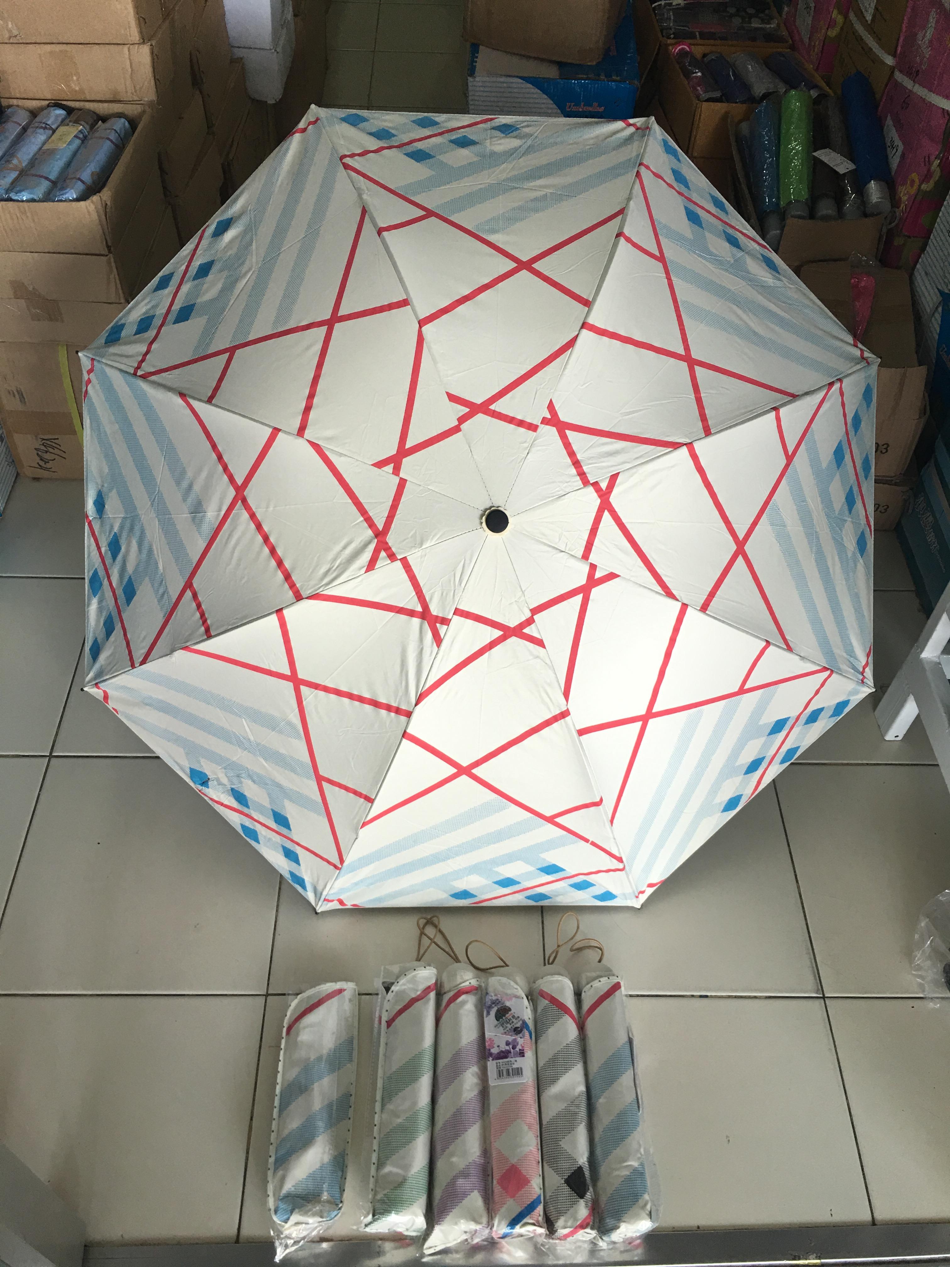 ร่มโค้งแฟชั่นยูวีดำรหัส3009