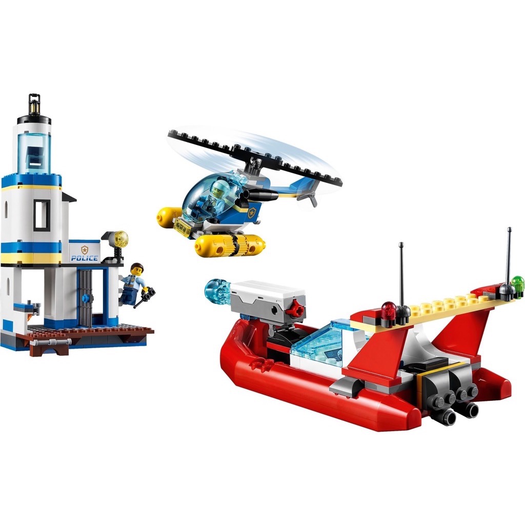 เลโก้ LEGO City 60308 Seaside Police and Fire Mission