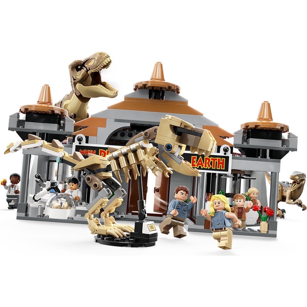 เลโก้ LEGO Jurassic World 76961 Visitor Centre: T. rex & Raptor Attack
