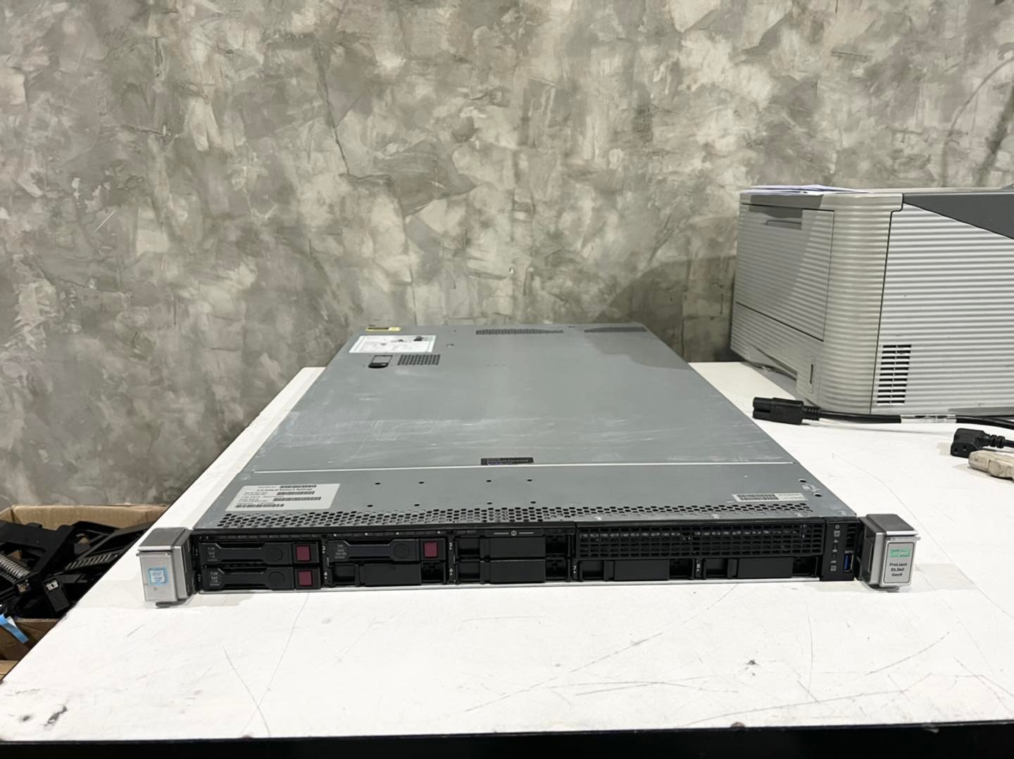 hp dl360 g9 server 2cpu 32gb v3 มือ 2 พร้อมใช้งาน