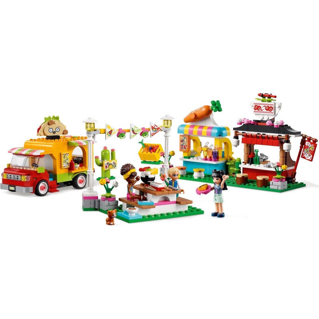 เลโก้ LEGO Friends 41701 Street Food Market