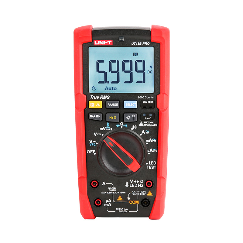 UNI-T UT18B PRO 1000V True RMS Digital Multimeter