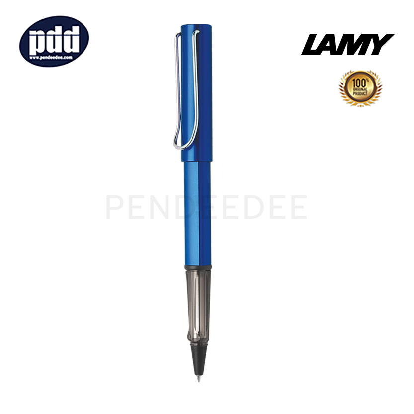 ปากกาสลักชื่อ LAMY ปากกาโรลเลอร์บอล ลามี่ ออสตาร์ สีน้ำเงิน LAMY Al-Star Blue Rollerball Pen