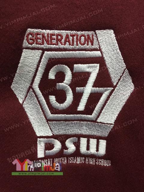 เสื้อรุ่นปักโลโก้อกซ้าย