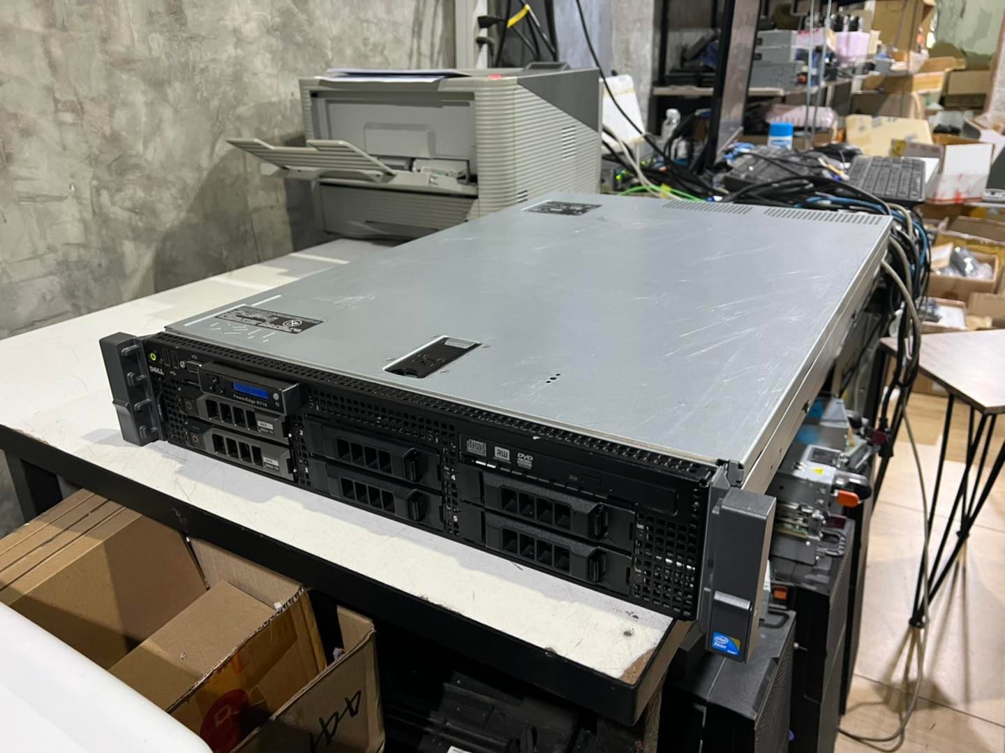 dell r710 2cpu server มือสองพร้อมใช้งาน