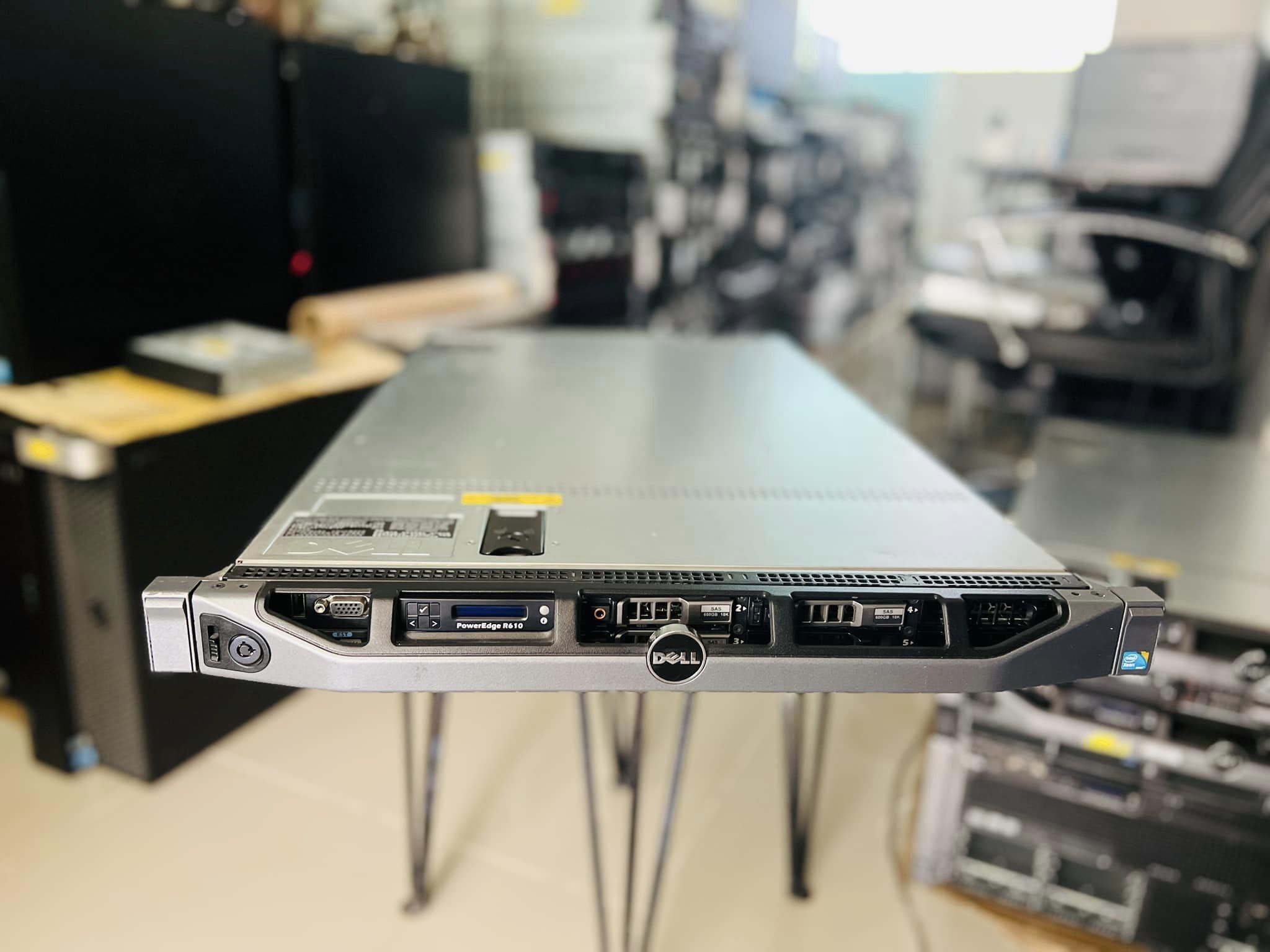 dell r610 2cpu 32gb 12cores เครื่องมีประกัน 1 เดือน เซิฟเวอร์เดลมือสองพร้อมใช้งาน
