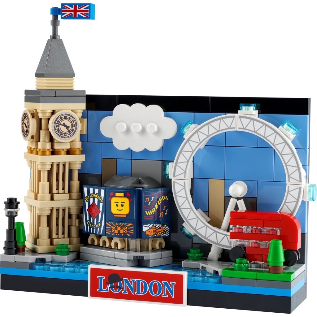 เลโก้ LEGO Exclusives 40519 New York,Paris,London,Beijing Postcard - 4 Box (40519/40568/40569/40654)