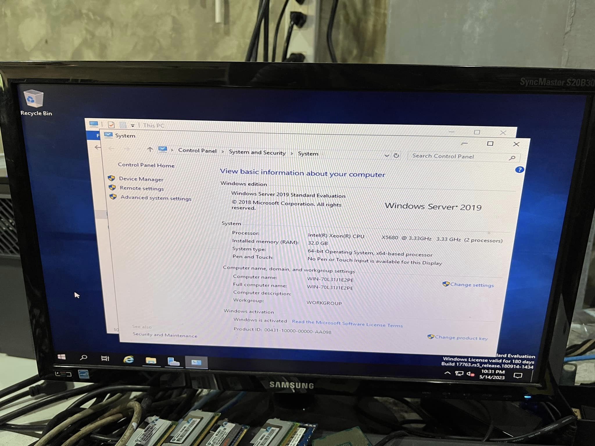 dell r710 2cpu ram 32 12cores เซิฟเวอร์มือสองพร้อมใช้งาน