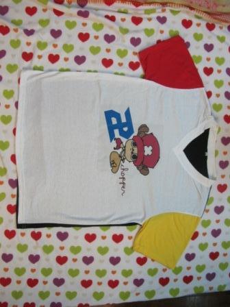 เสื้อยืดหลากสีในตัวเดียว ตัดตามออเดอร์
