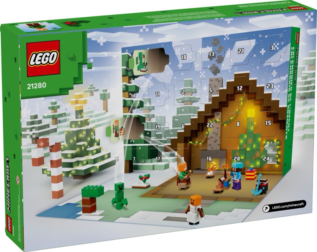 เลโก้ LEGO Minecraft 21280 Advent Calendar 2025