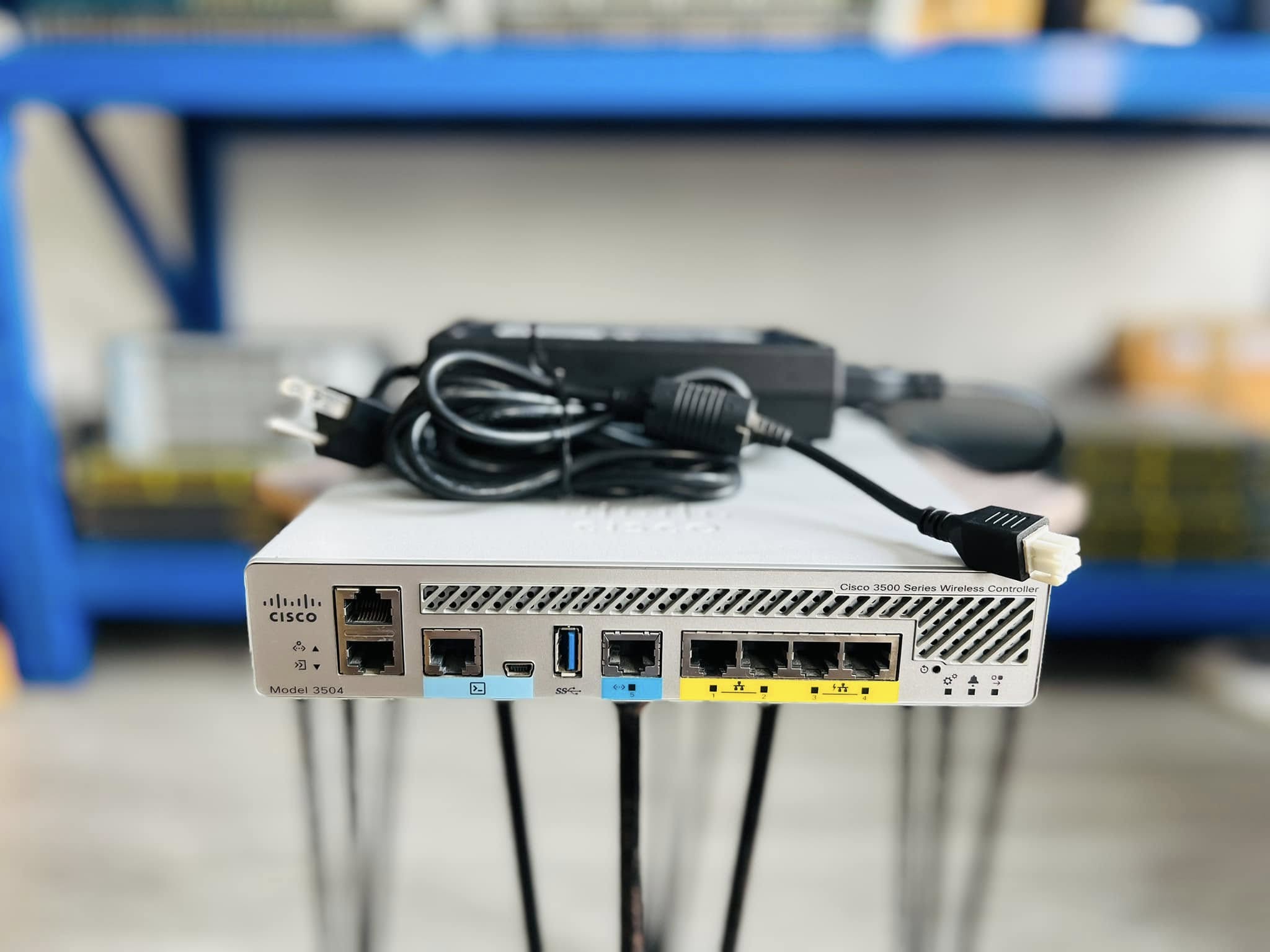 Cisco Air 3504 K9 Wireless Controller ซิสโก้ไวเลสคอนโทรลเลอร์มือสองพร้อมใช้งาน