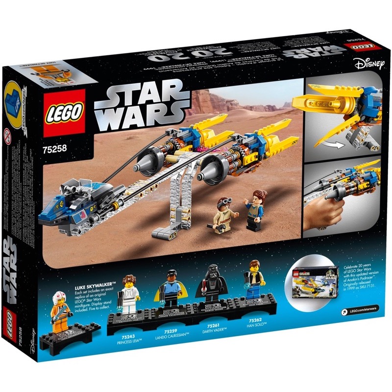 LEGO Star Wars 75258 Anakin's Podracer™ – 20th Anniversary Edition