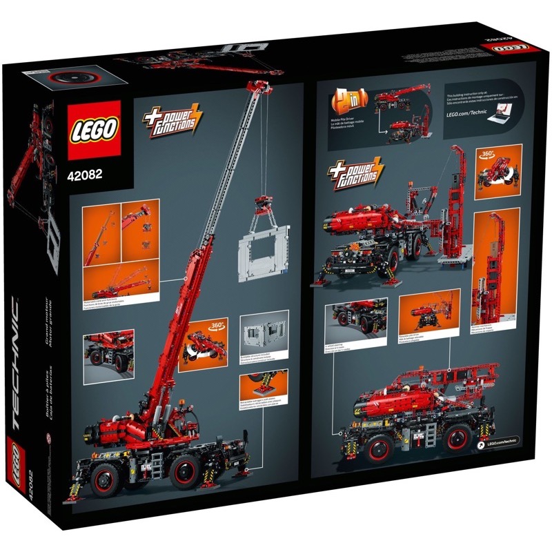 LEGO Technic 42082 Rough Terrain Crane