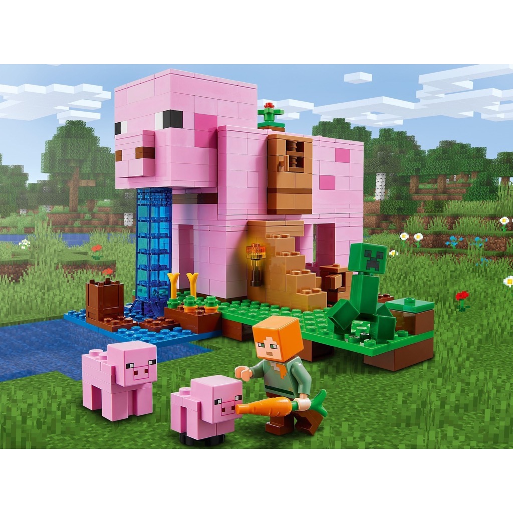 เลโก้ LEGO Minecraft 21170 The Pig House