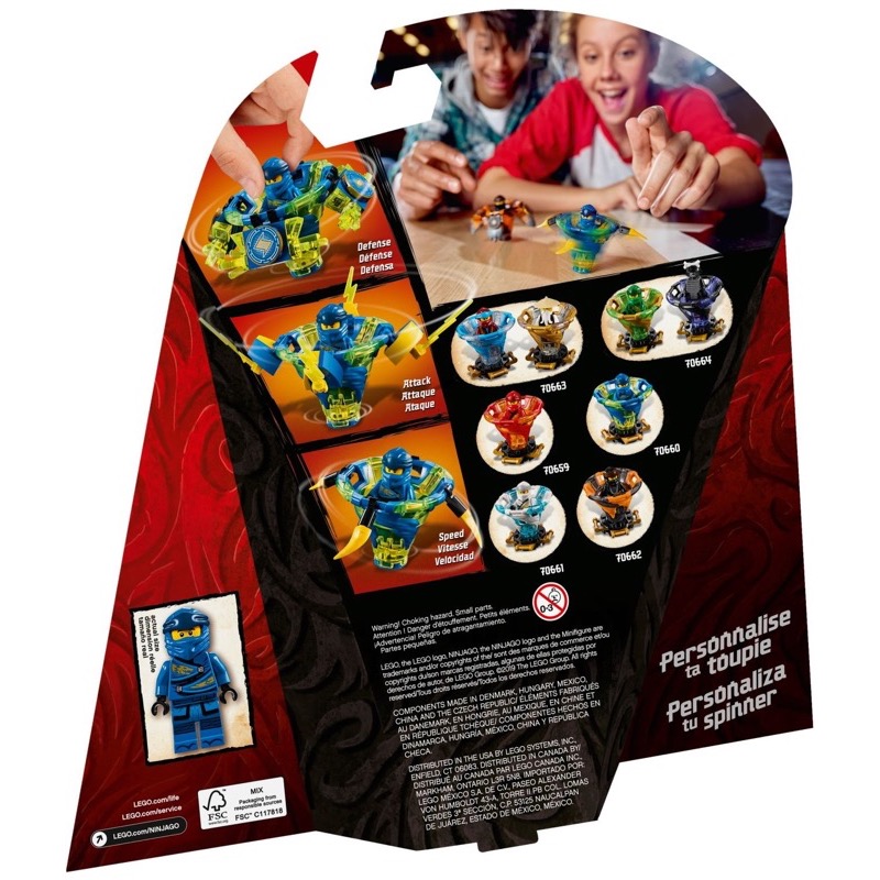 LEGO Ninjago 70660 Spinjitzu Jay