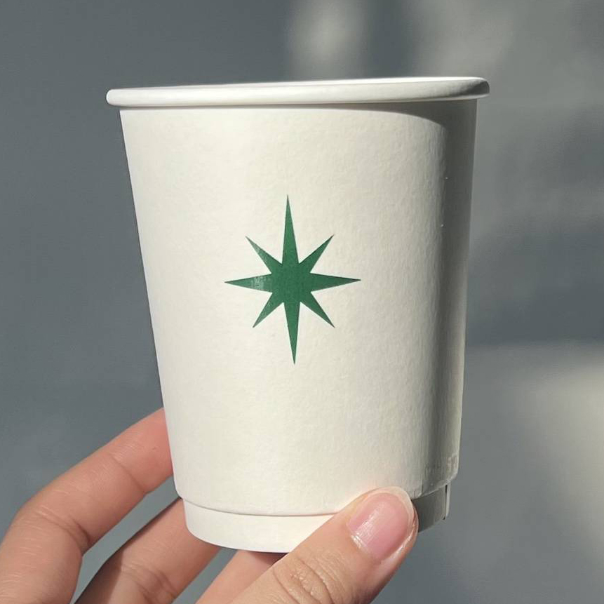 แก้วกระดาษกันร้อน 2 ชั้น Double Wall 8 oz.