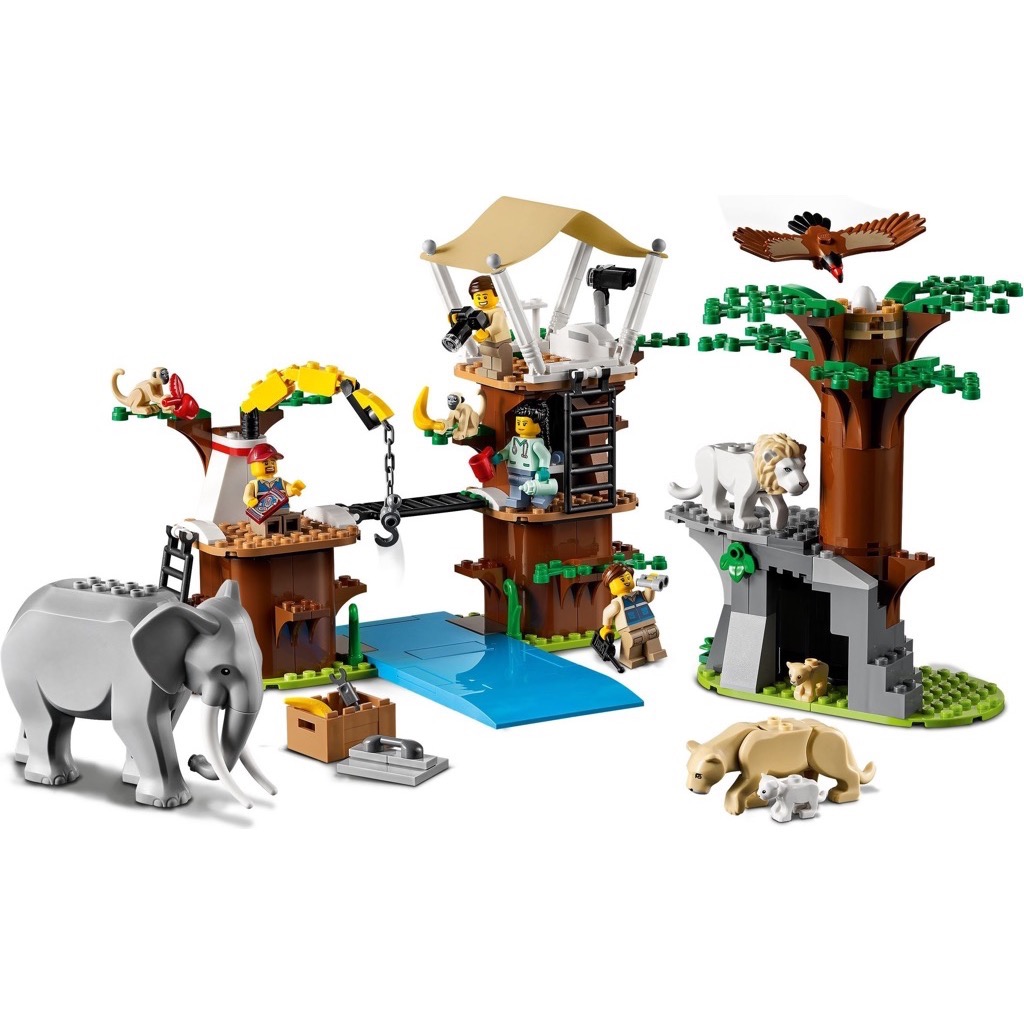 เลโก้ LEGO City 60307 Wildlife Rescue Camp