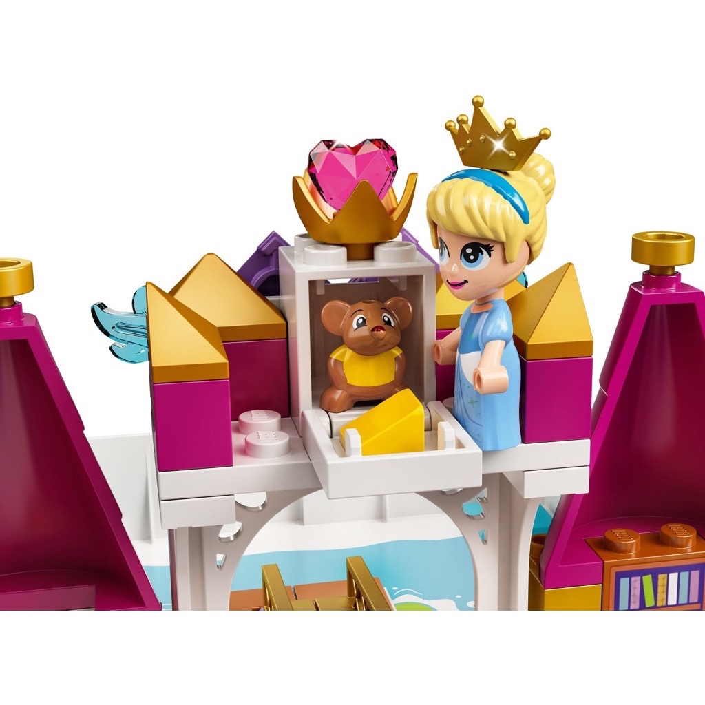 เลโก้ LEGO Disney 43193 Ariel, Belle, Cinderella and Tiana's Storybook Adventures