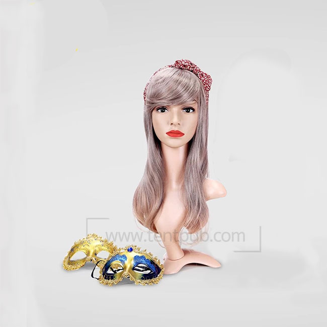 หัวหุ่นโชว์ แต่งหน้า พลาสติก