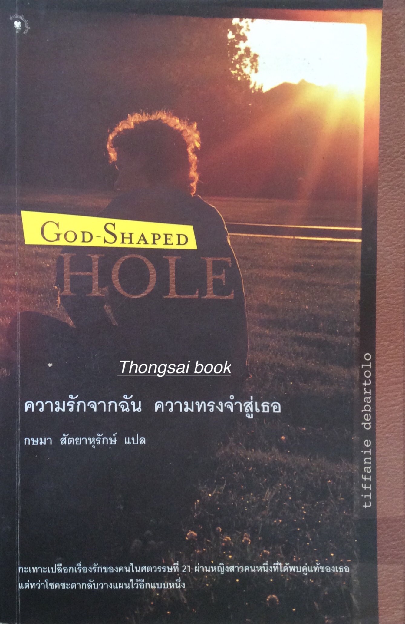 ความรักจากฉัน ความทรงจำสู่เธอ กษมา สัตยาหุรักษ์ แปล God-Shaped Hole by tiffanie debartolo