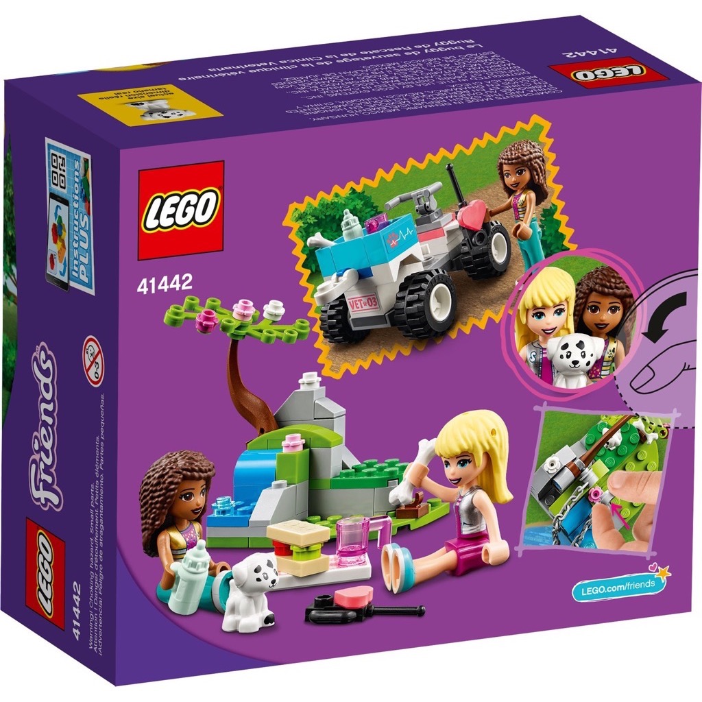 เลโก้ LEGO Friends 41442 Vet Clinic Rescue Buggy