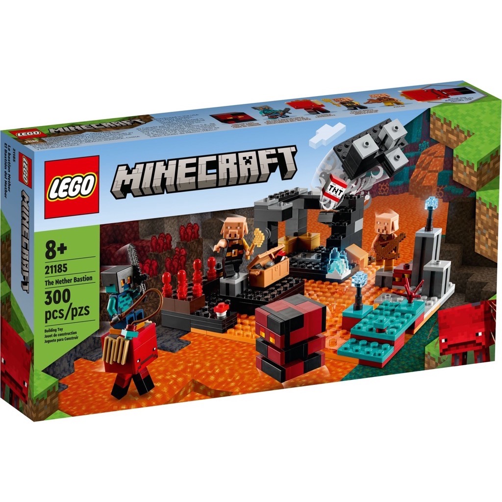 เลโก้ LEGO Minecraft 21185 The Nether Bastion