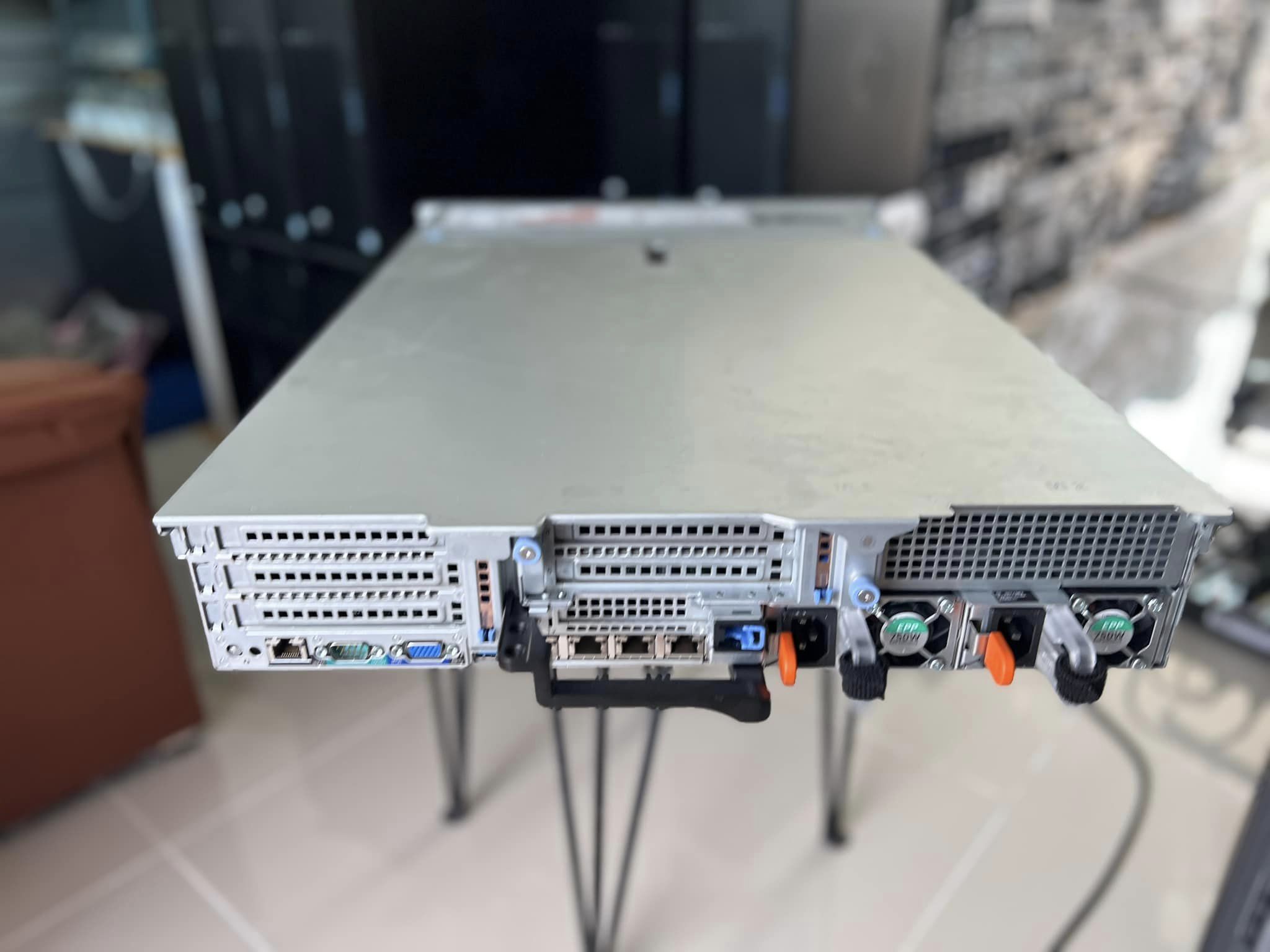 dell emc r740 2cpu gold ddr4 256gb 24cores พร้อมรางเซิฟเวอร์มือสองพร้อมใช้งาน