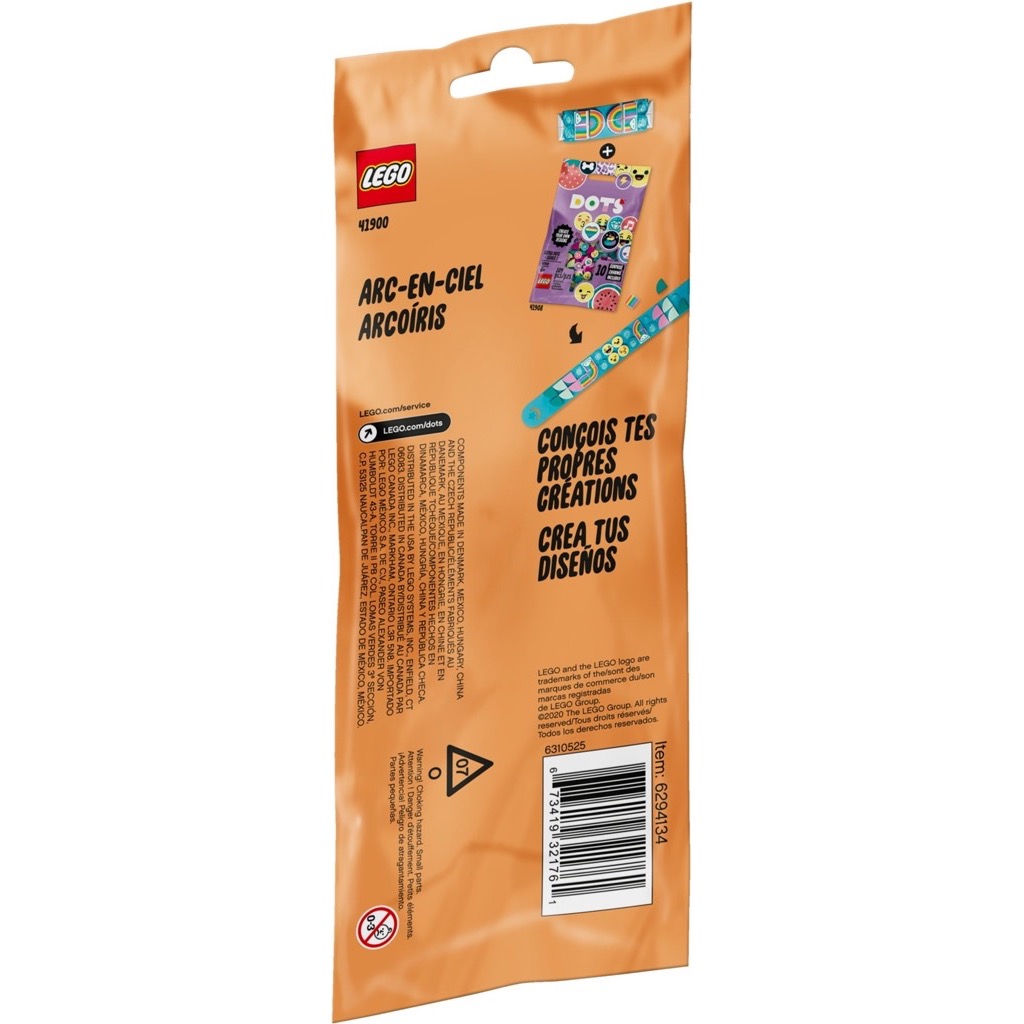 เลโก้ LEGO DOTs 41900 Rainbow Bracelet