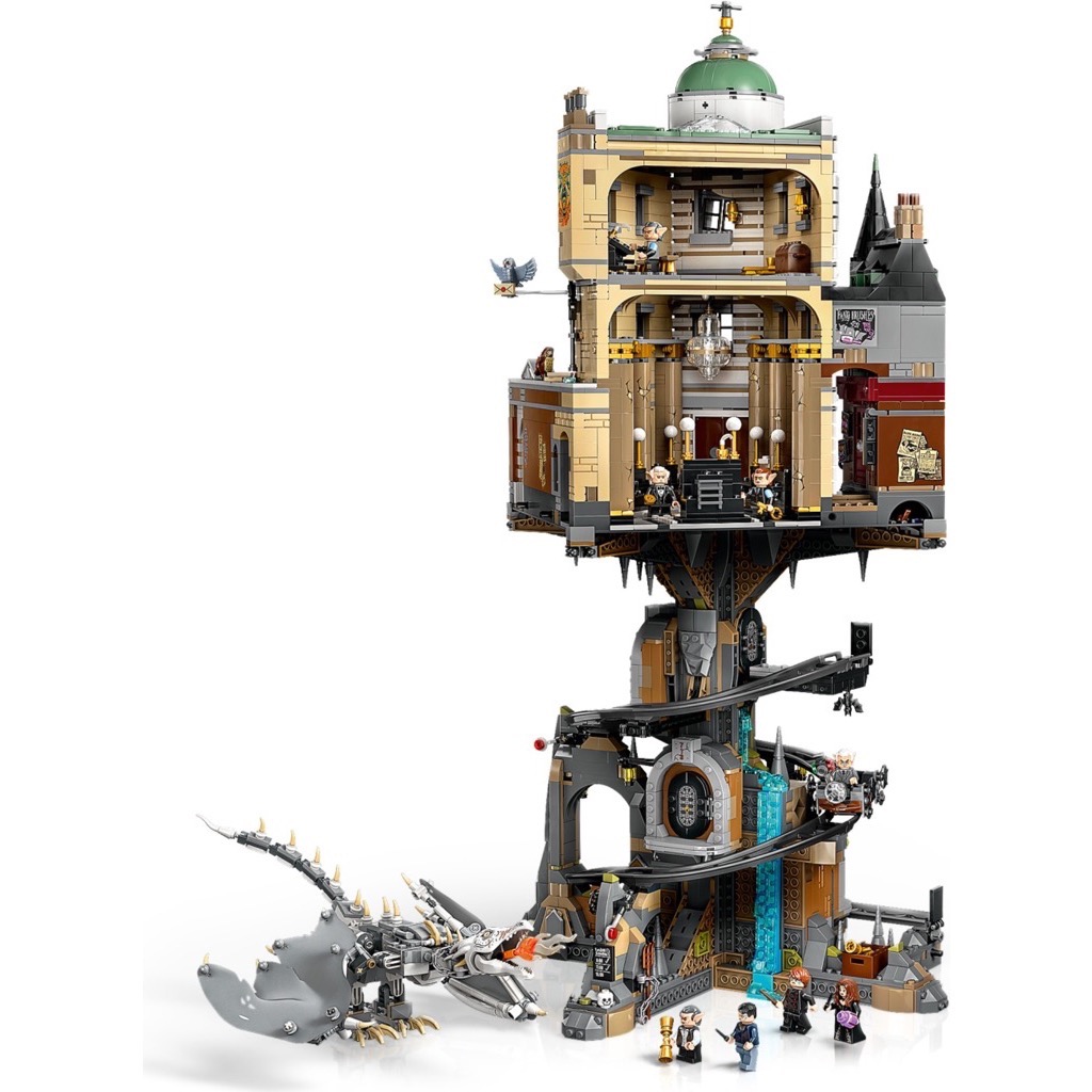 เลโก้ LEGO Exclusives Harry Potter 76417 Gringotts Wizarding Bank - Collectors' Edition (มีกล่องกระดาษตรงรุ่น)