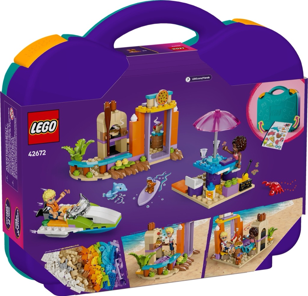 เลโก้ LEGO Friends 42672 Creative Beach and Travel Suitcase