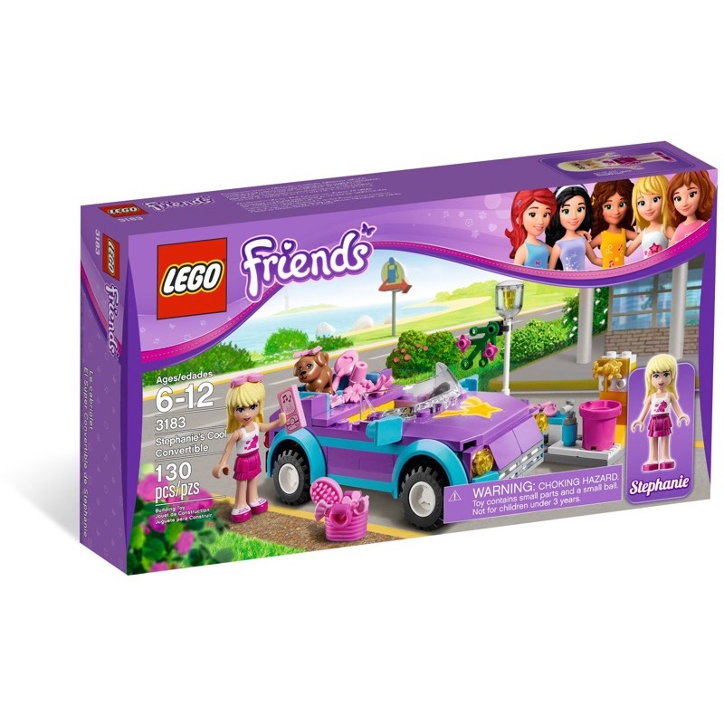 LEGO Friends 3183 Stephanie's Cool Convertible