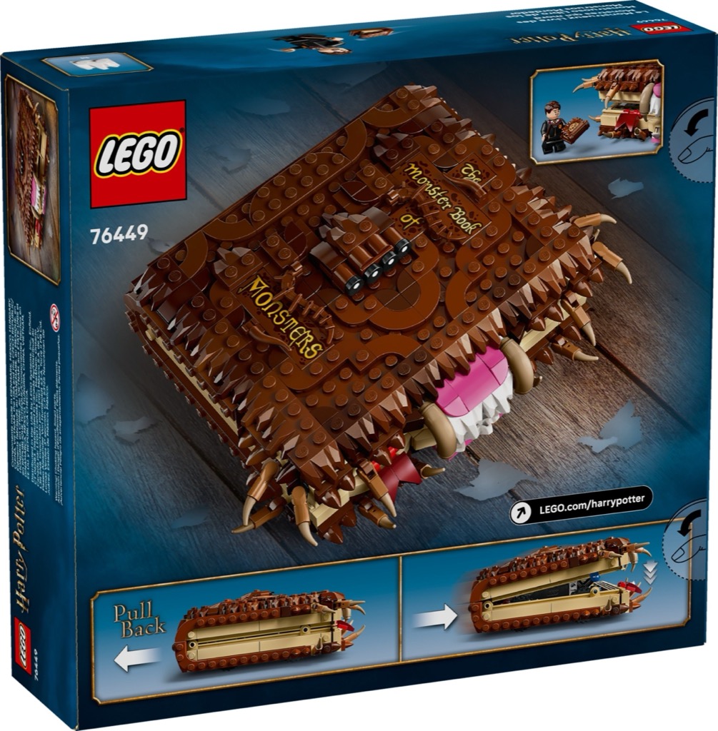 เลโก้ LEGO Harry Potter 76449 Chomping Monster Book of Monsters