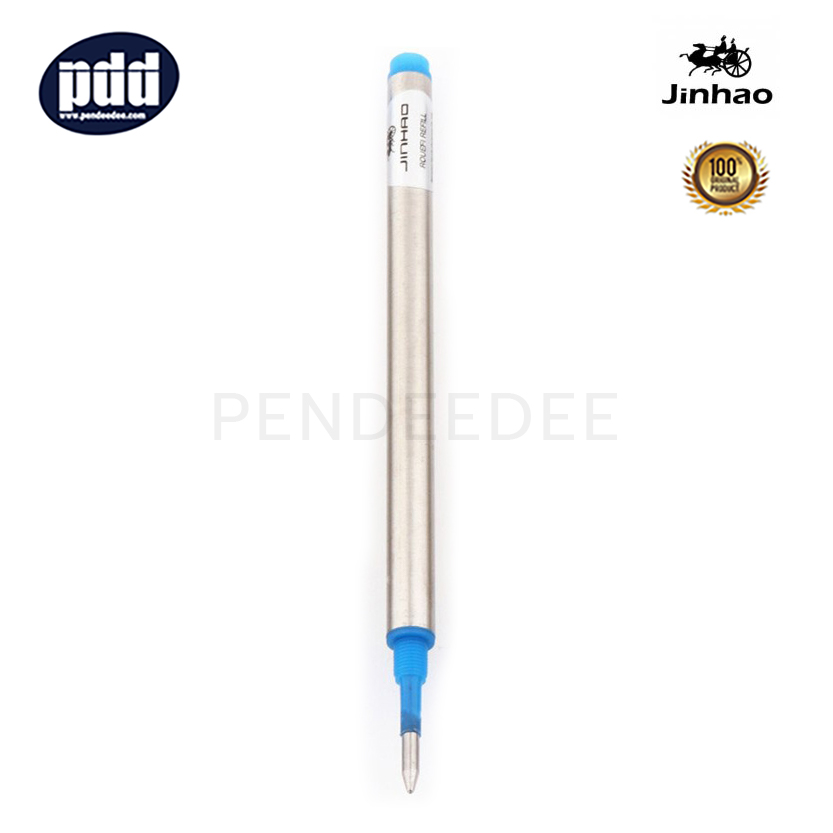JINHAO ไส้ปากกาโรลเลอร์บอล จินห่าว หมึกน้ำเงิน แบบเกลียว JINHAO Blue Ink Screw Type Rollerball Refill