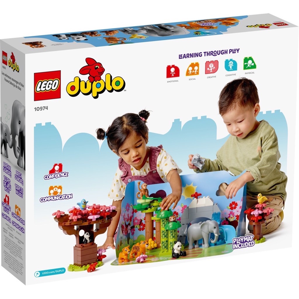 เลโก้ LEGO Duplo 10974 Wild Animals of Asiaxa