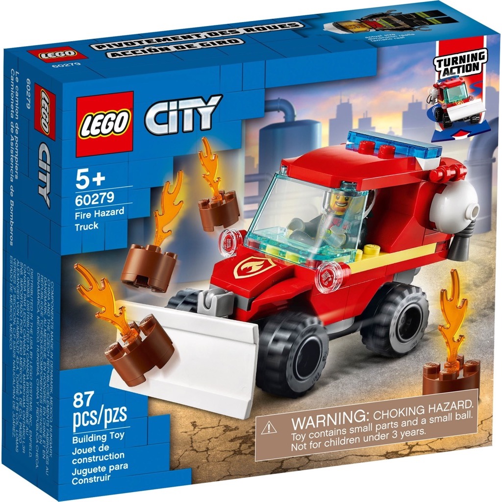 เลโก้ LEGO City 60279 FIRE HAZARD TRUCK