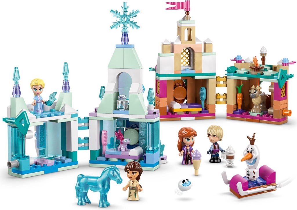 เลโก้ LEGO Disney Frozen 43278 Mini Arendelle Castle & Elsa’s Ice Palace
