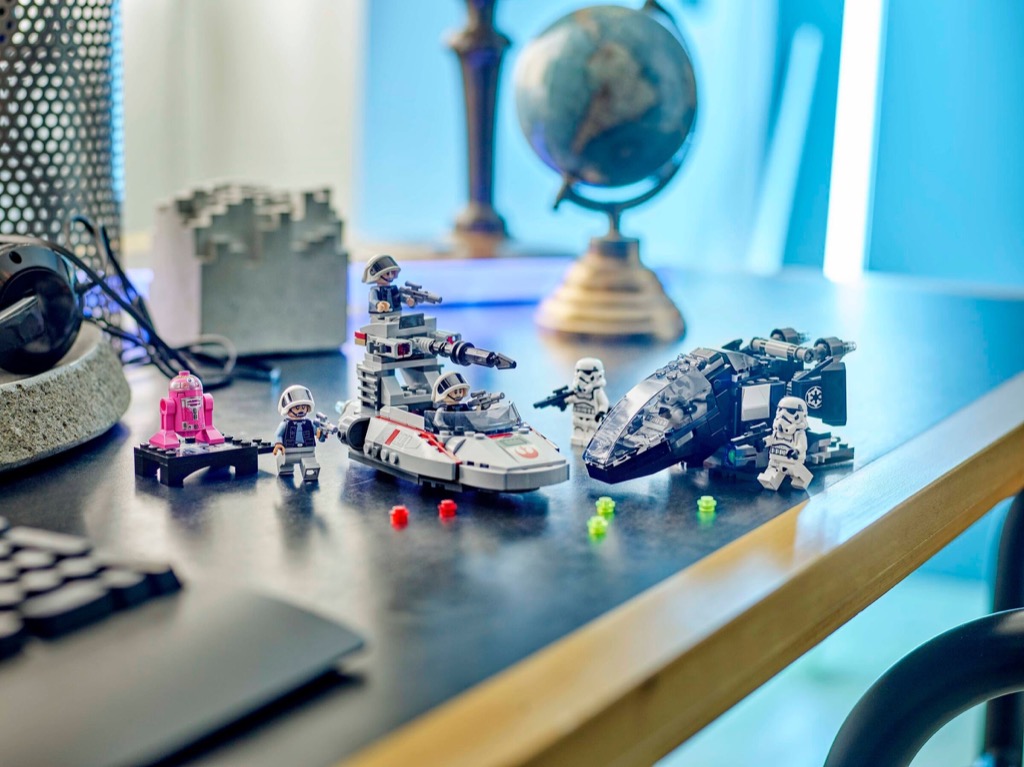 เลโก้ LEGO Exclusives 40755 Star Wars Imperial Dropship vs. Rebel Scout Speeder