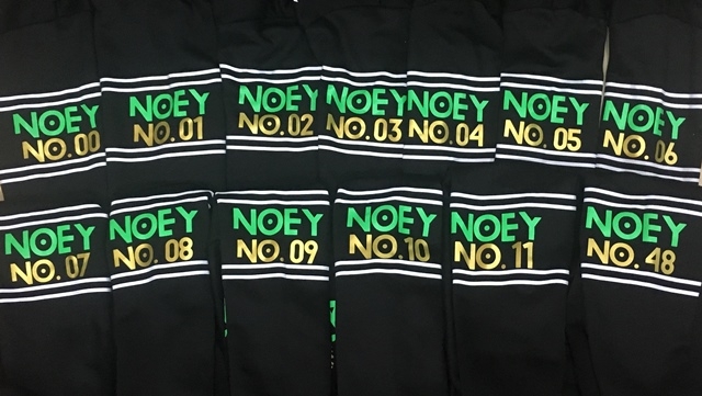 ตัวอย่างเสื้อฮู้ดแฟนคลับน้องเนย BNK48 สกรีนสีสะท้อนแสง